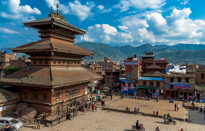 Bhaktapur Durbar Square view