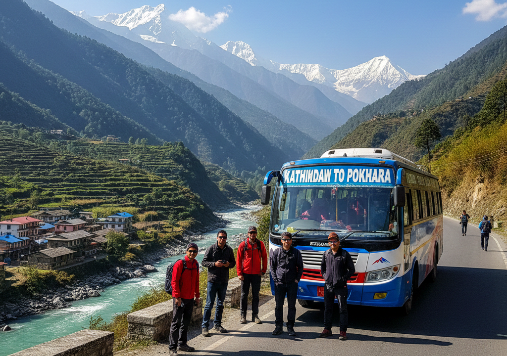 Kathmandu to Pokhara