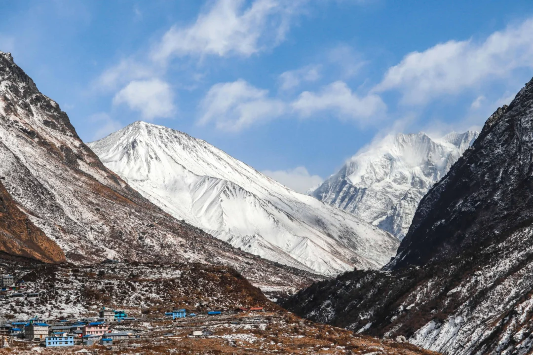 beautiful scenery of mountains