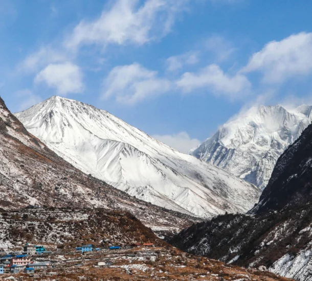 beautiful scenery of mountains