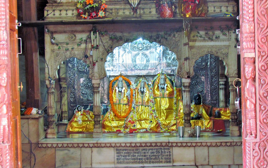 Kathmandu to Janakpur Tour Package by Private Car temple shrine with deities