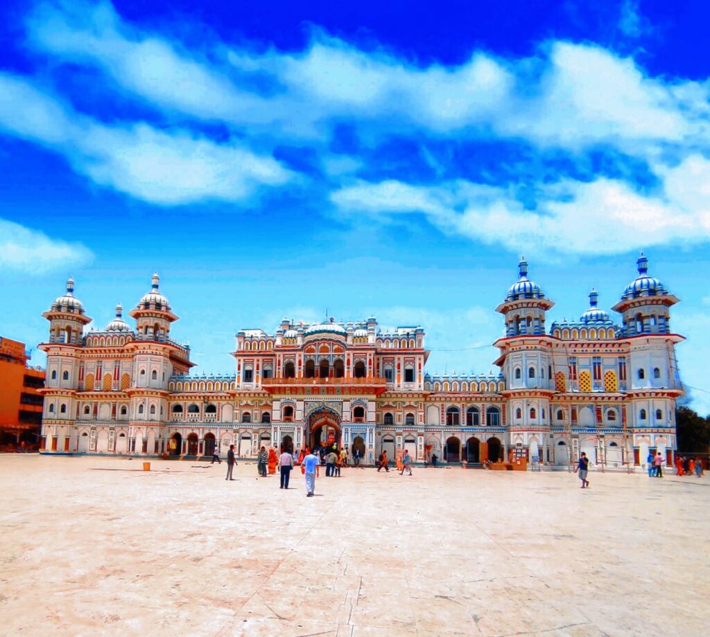 Kathmandu to Janakpur Tour Package by Private Car heritage palace view