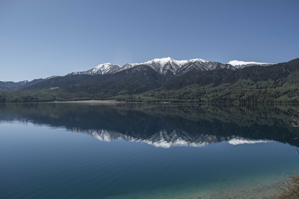 Rara Lake Jeep Tour with alpine reflections